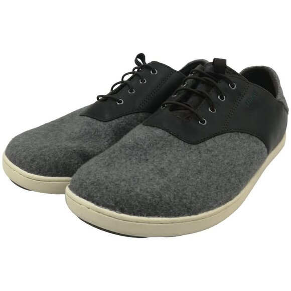 Olukai Nohea Moku Hulu Gray Mens Sneakers Size 9 Slip On Brown Barefoot Comfort main image 4